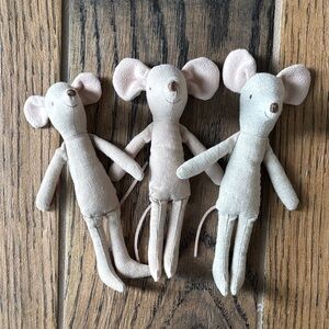 Set of Three Maileg Mice